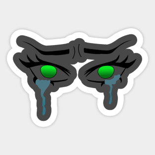 crying eyes Sticker